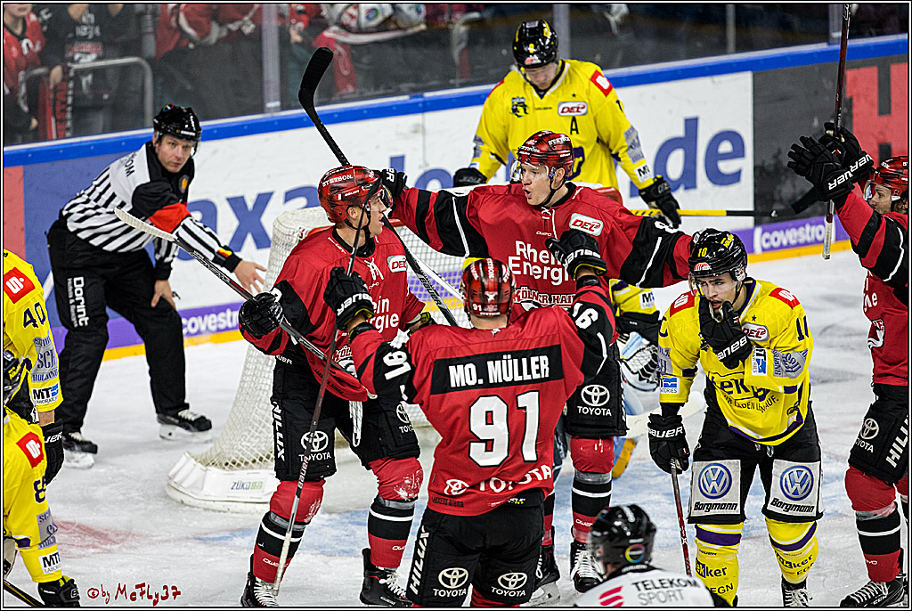 DEL, Koelner Haie - Krefeld Pinguine, 15.11.2017
