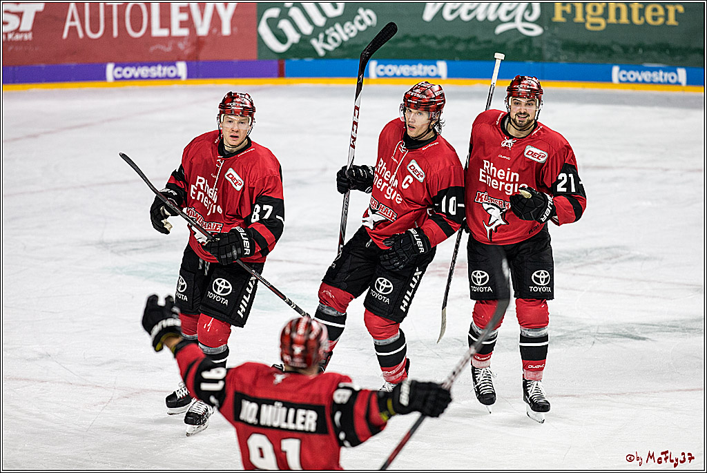 DEL, Koelner Haie - Krefeld Pinguine, 15.11.2017