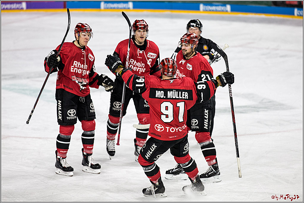 DEL, Koelner Haie - Krefeld Pinguine, 15.11.2017