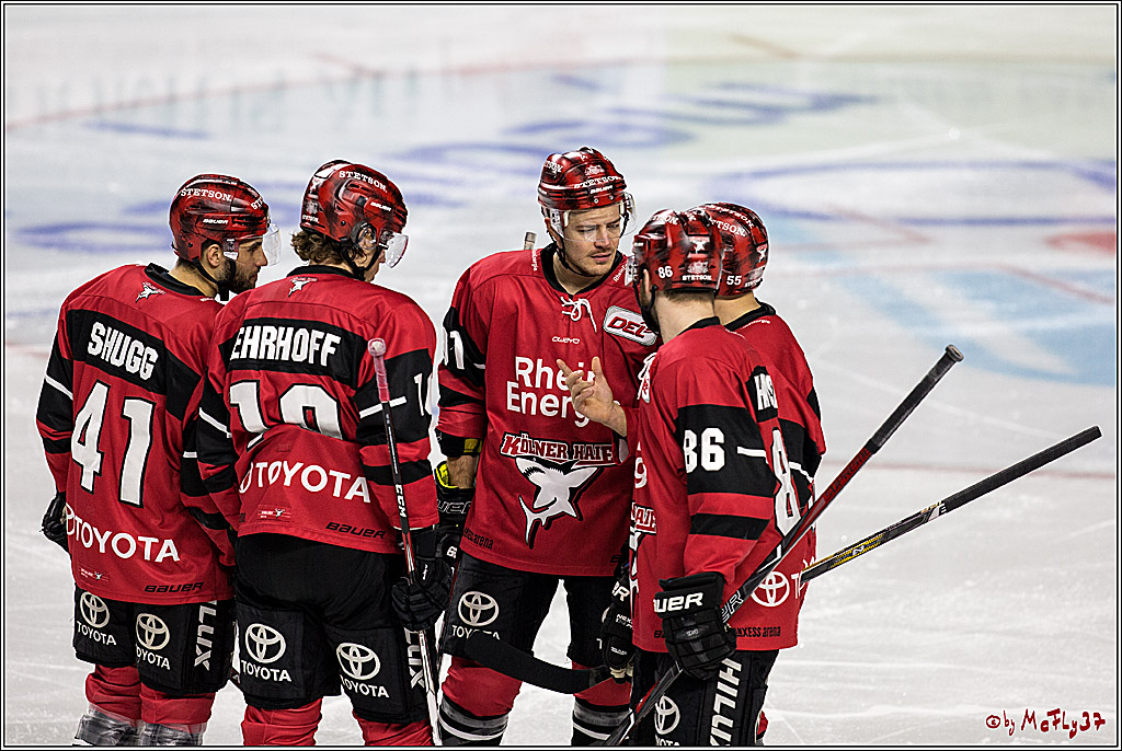 DEL, Koelner Haie - Nuernberg Thomas Sabo Ice Tigers, 10.12.2017