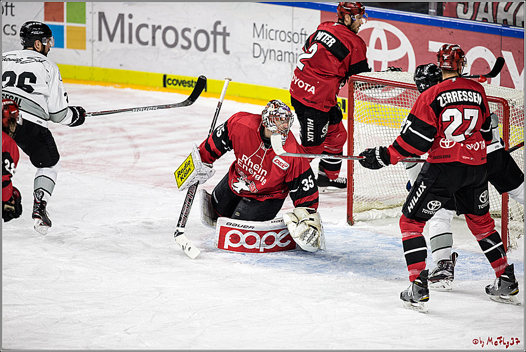 DEL, Koelner Haie - Nuernberg Thomas Sabo Ice Tigers, 10.12.2017
