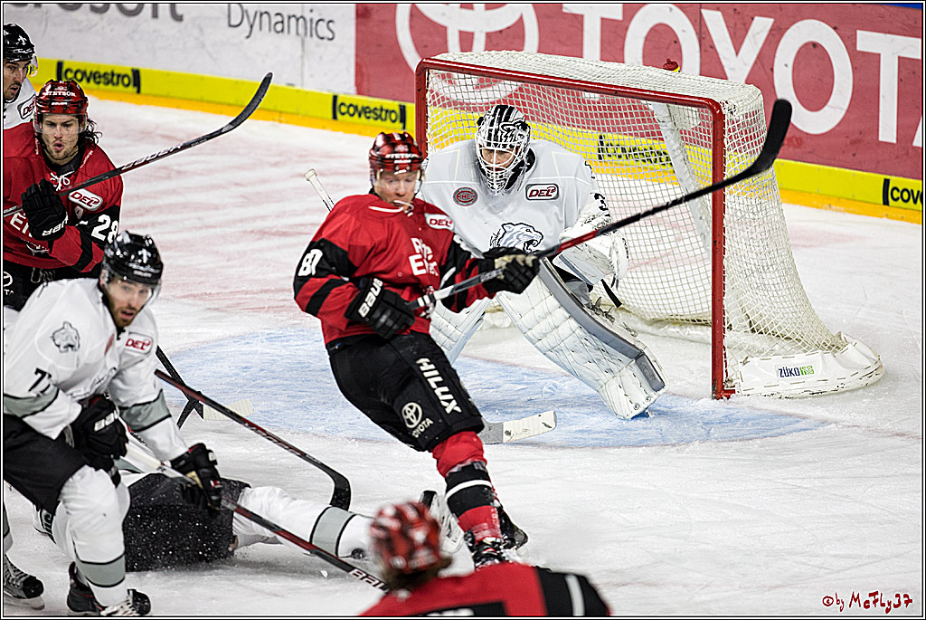 DEL, Koelner Haie - Nuernberg Thomas Sabo Ice Tigers, 10.12.2017