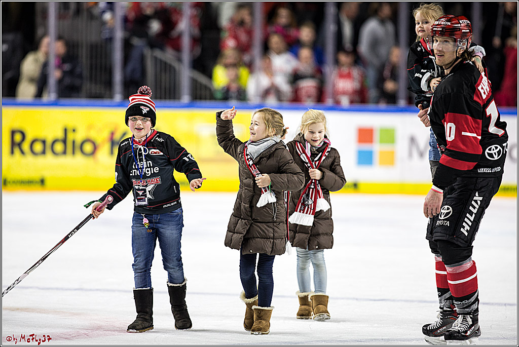 DEL, Koelner Haie - Augsburger Panther, 17.12.2017