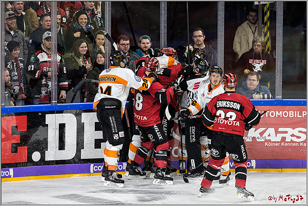 DEL, Koelner Haie - Grizzlys Wolfsburg, 30.12.2017