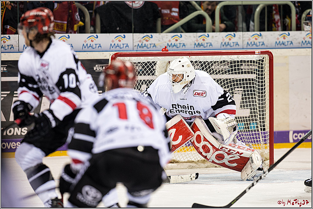 DEL, Duesseldorfer EG - Koelner Haie, 02.02.2018