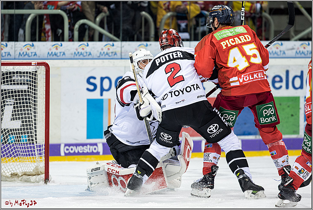 DEL, Duesseldorfer EG - Koelner Haie, 02.02.2018