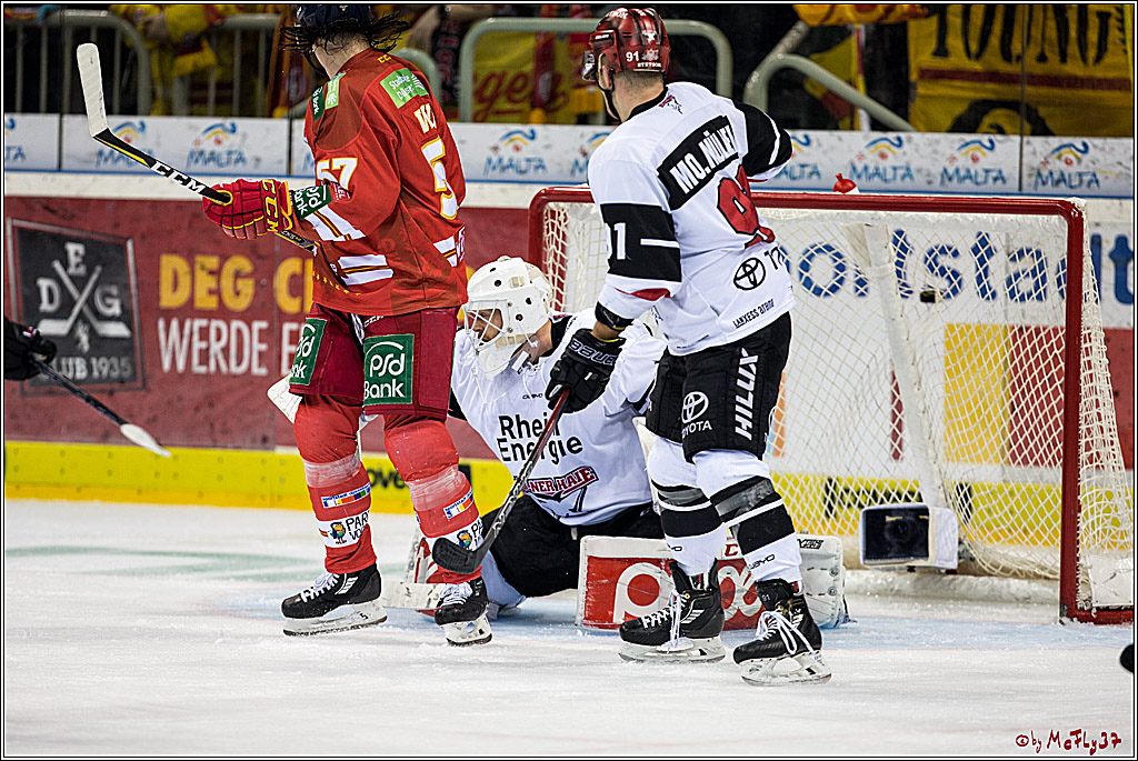 DEL, Duesseldorfer EG - Koelner Haie, 02.02.2018