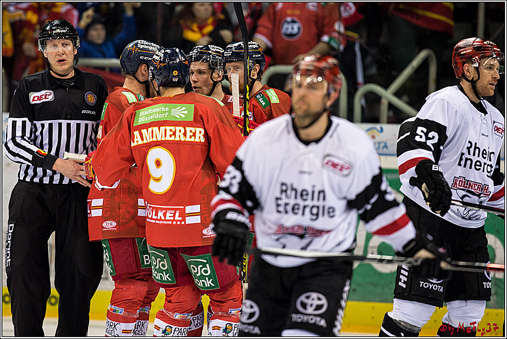 DEL, Duesseldorfer EG - Koelner Haie, 02.02.2018