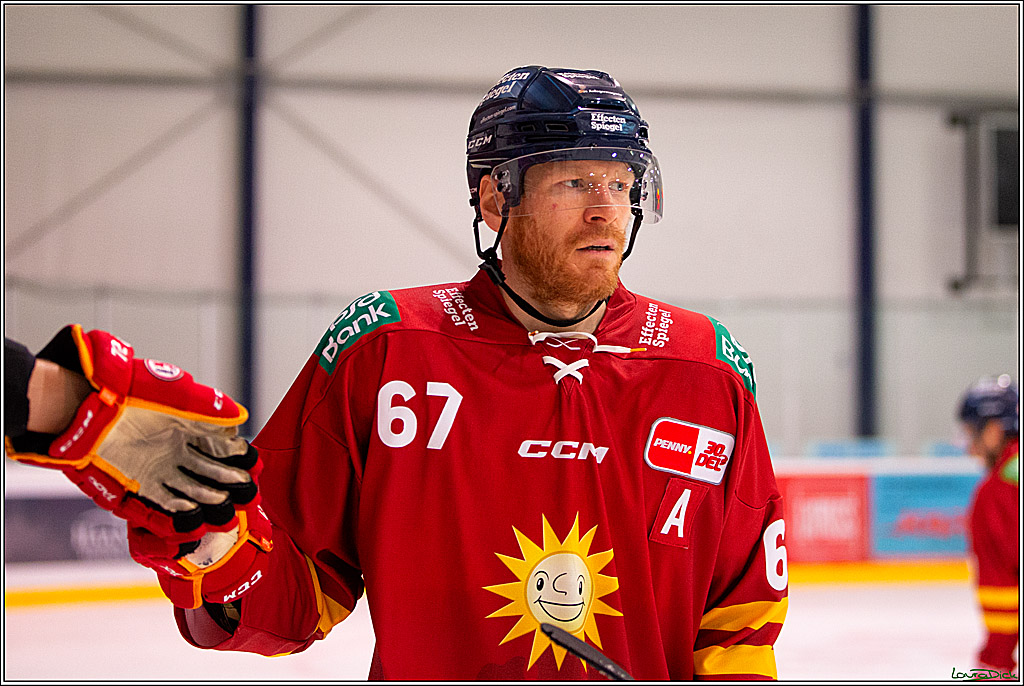 PENNY DEL; Testspiel Koelner Haie- Duesseldorfer EG; Koeln, 03.09.2023