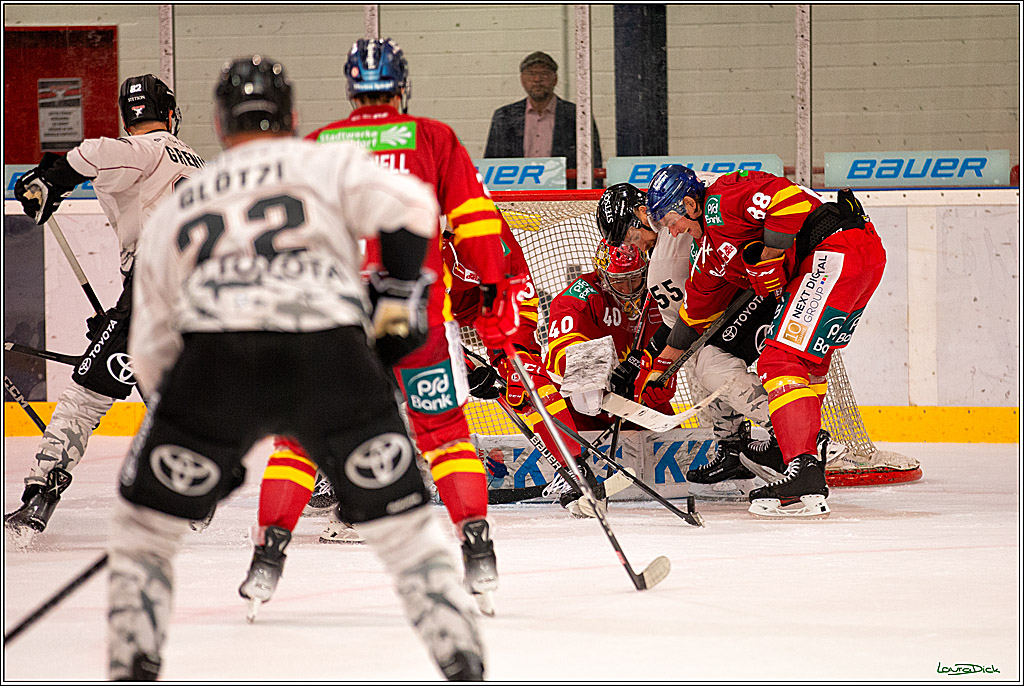 PENNY DEL; Testspiel Koelner Haie- Duesseldorfer EG; Koeln, 03.09.2023