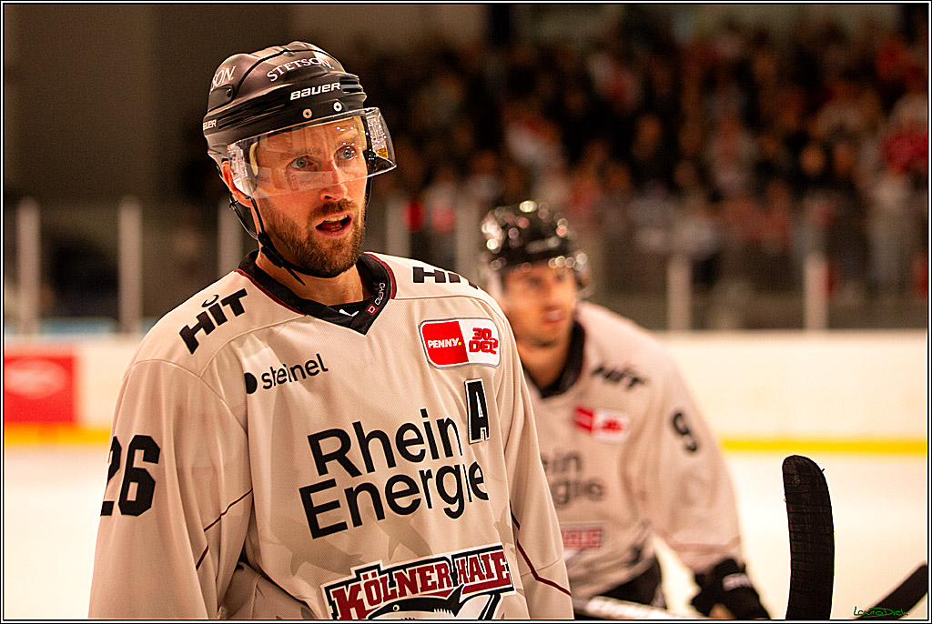 PENNY DEL; Testspiel Koelner Haie- Duesseldorfer EG; Koeln, 03.09.2023
