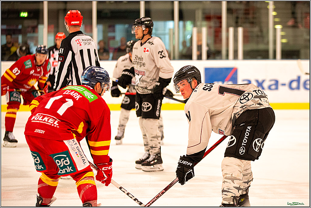 PENNY DEL; Testspiel Koelner Haie- Duesseldorfer EG; Koeln, 03.09.2023
