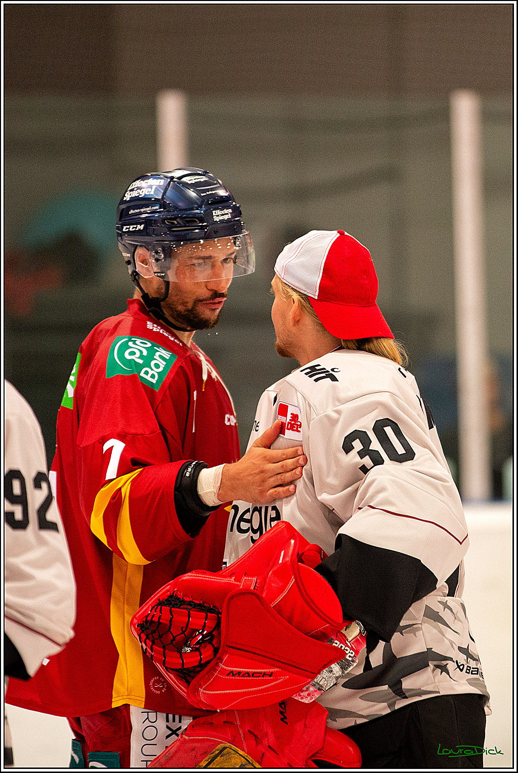 PENNY DEL; Testspiel Koelner Haie- Duesseldorfer EG; Koeln, 03.09.2023