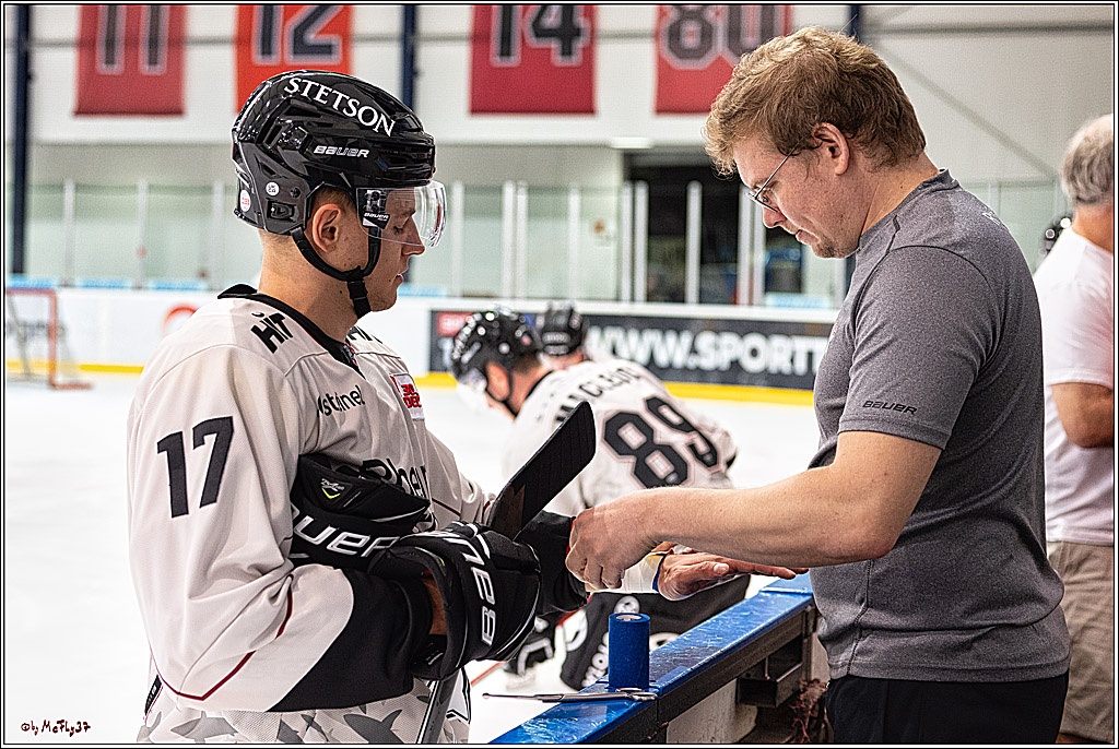 PENNY DEL 1. Testspiel Koelner Haie - Duesseldorfer EG ; Koeln, 03.09.2023