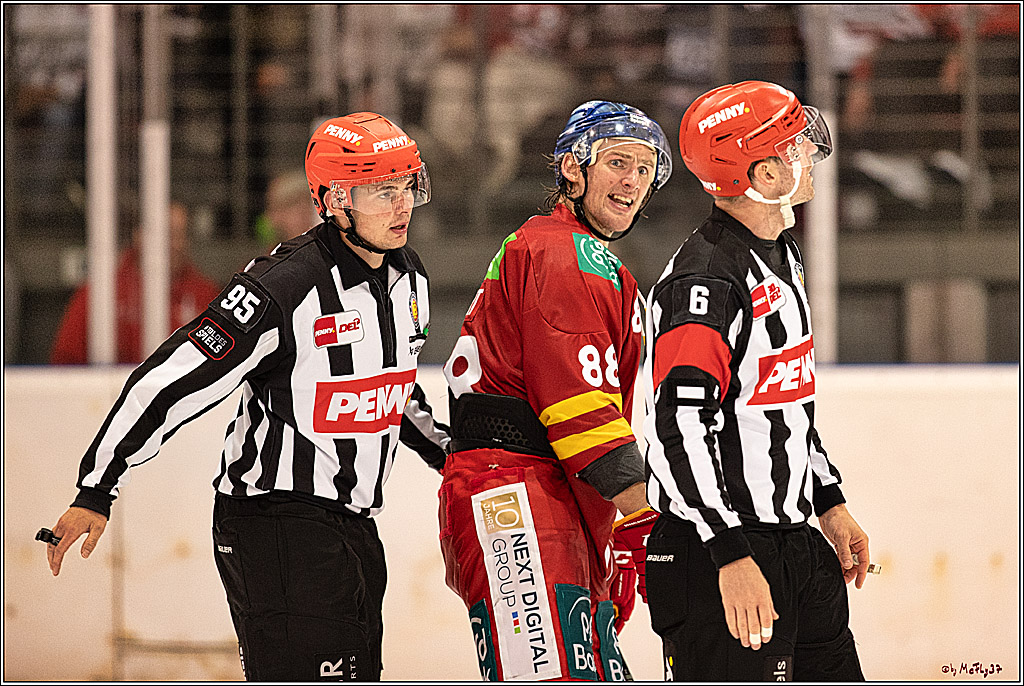 PENNY DEL 1. Testspiel Koelner Haie - Duesseldorfer EG ; Koeln, 03.09.2023