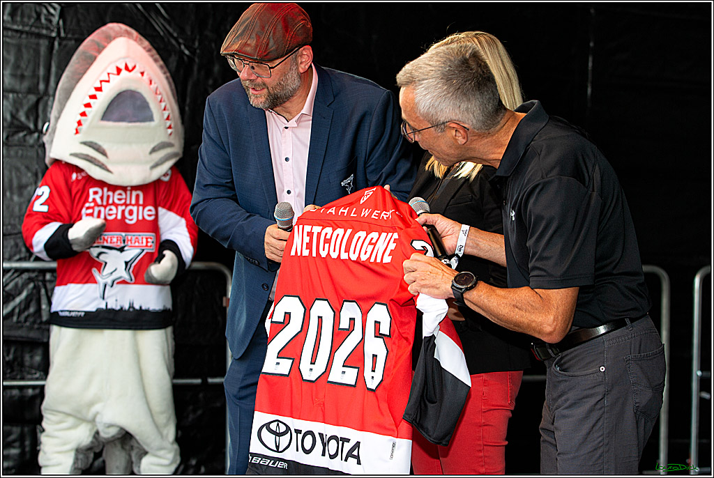 PENNY DEL; Saisoneroeffnung Koelner Haie; Koeln, 03.09.2023