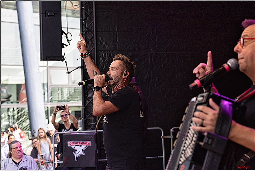 PENNY DEL Saisoneroeffnungsfeier Koelner Haie; Koeln, 03.09.2023