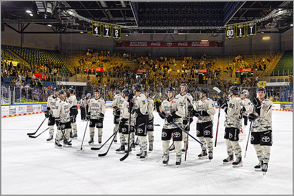 PENNY DEL 1. Testspiel Krefeld Pinguine - Koelner Haie; Krefeld, 10.09.2023