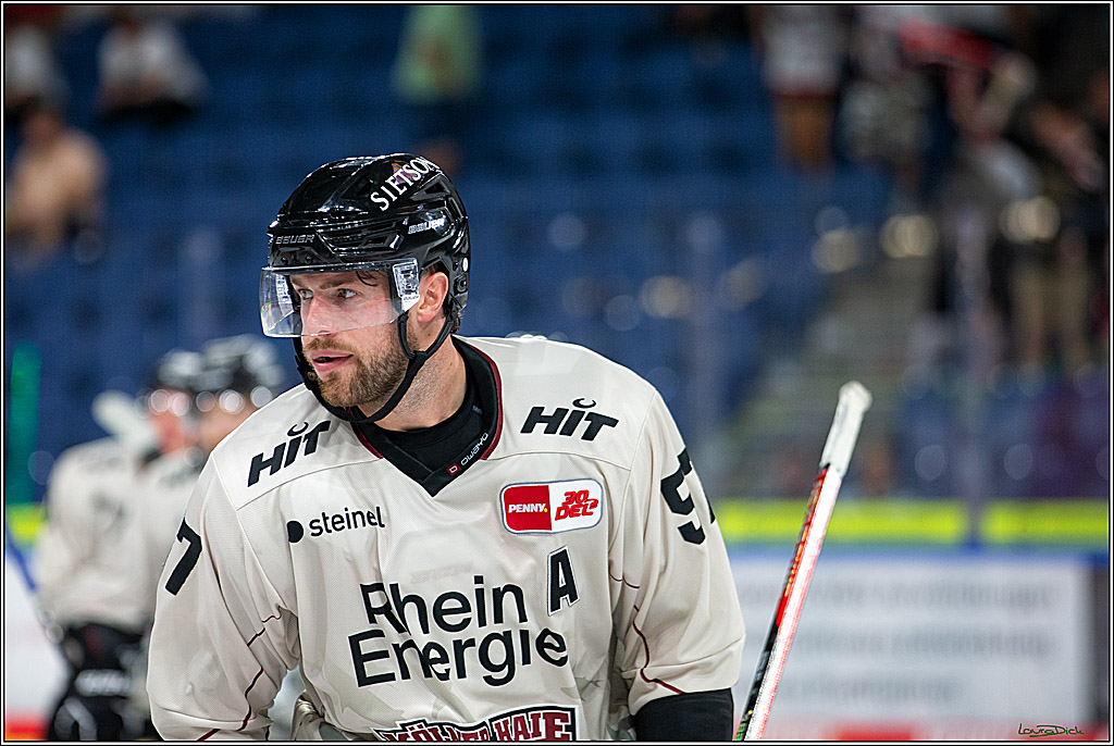 PENNY DEL; Testspiel Krefelder Pinguine- Koelner Haie; Krefeld, 10.09.2023