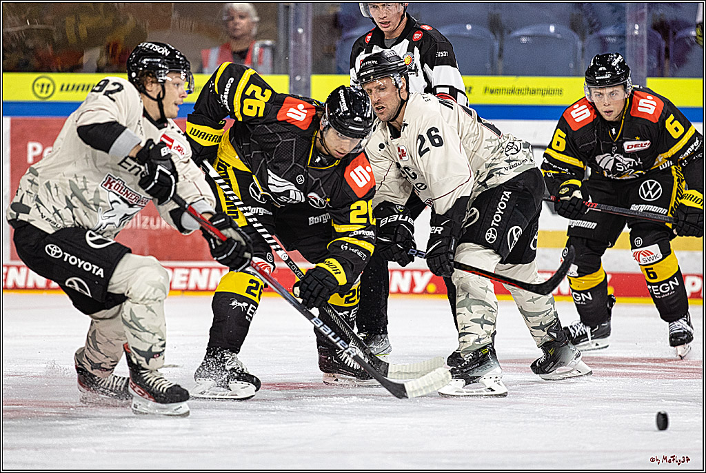 PENNY DEL 1. Testspiel Krefeld Pinguine - Koelner Haie; Krefeld, 10.09.2023