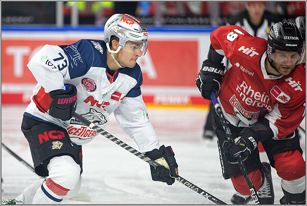 PENNY DEL; Koelner Haie- Nuernberg Ice Tigers; Koeln, 15.09.2023
