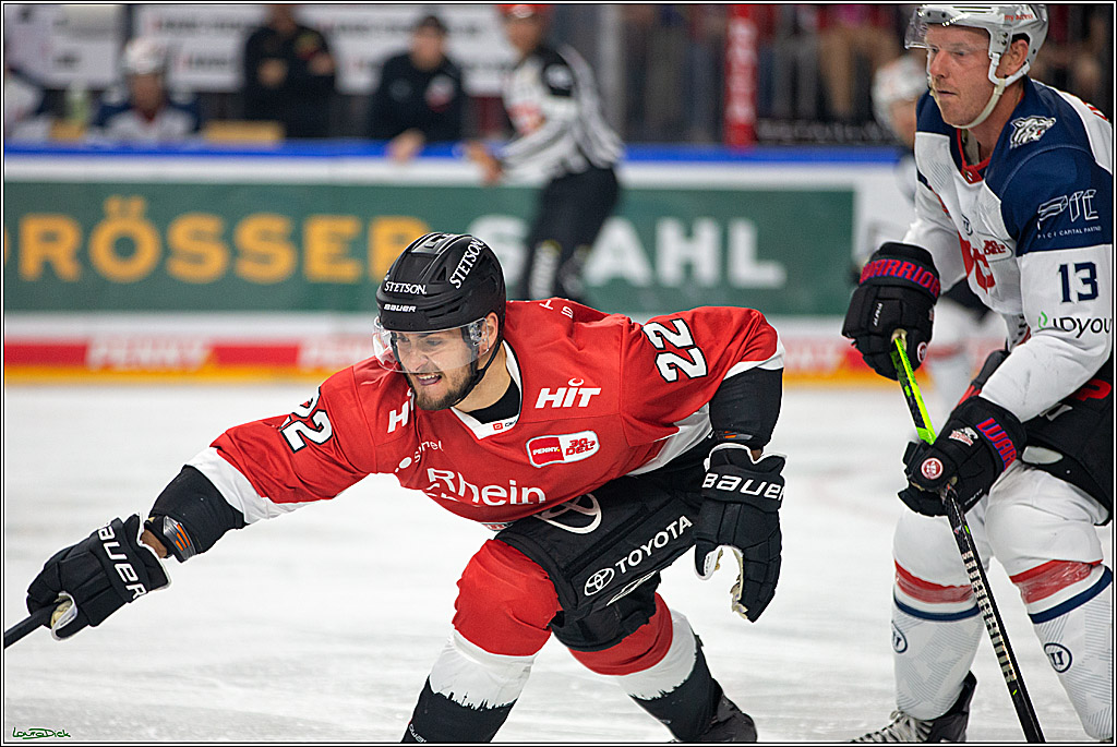 PENNY DEL; Koelner Haie- Nuernberg Ice Tigers; Koeln, 15.09.2023