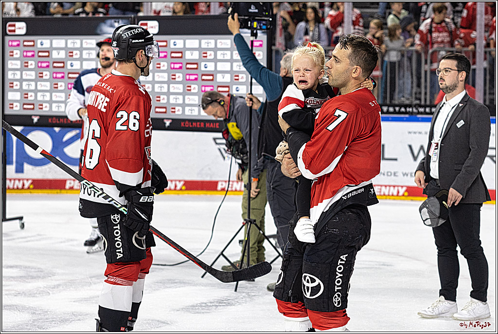 PENNY DEL 1. Koelner Haie - Nuernberg Ice Tigers; Koeln, 15.09.2023