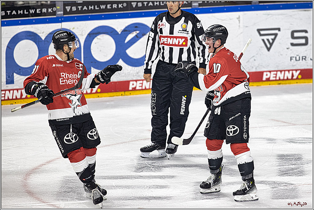 PENNY DEL 1. Koelner Haie - Nuernberg Ice Tigers; Koeln, 15.09.2023