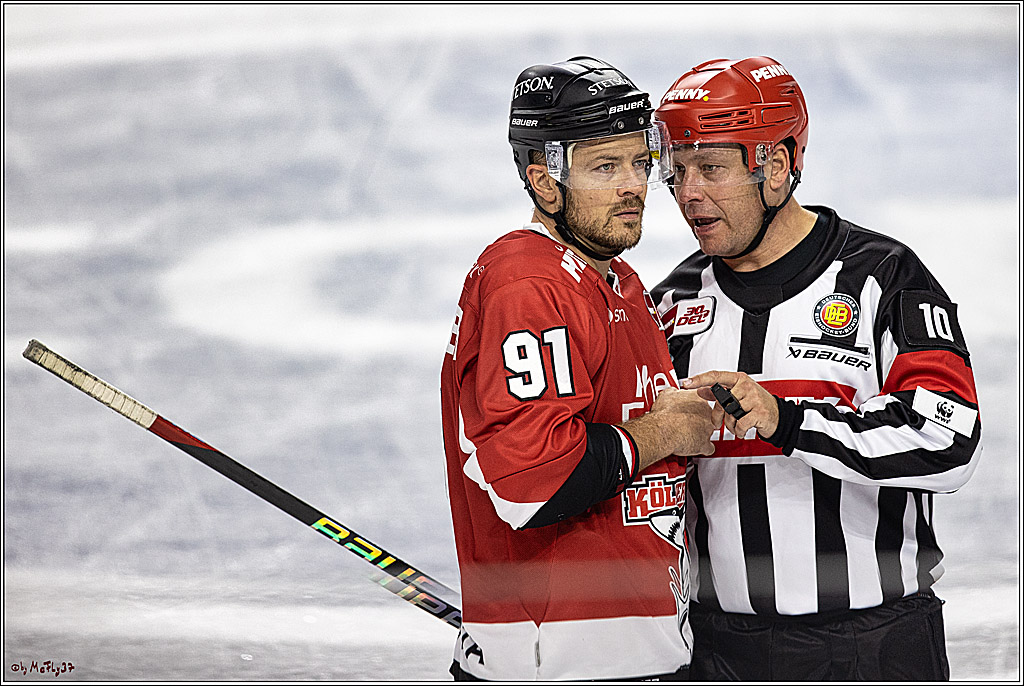 PENNY DEL 1. Koelner Haie - Nuernberg Ice Tigers; Koeln, 15.09.2023