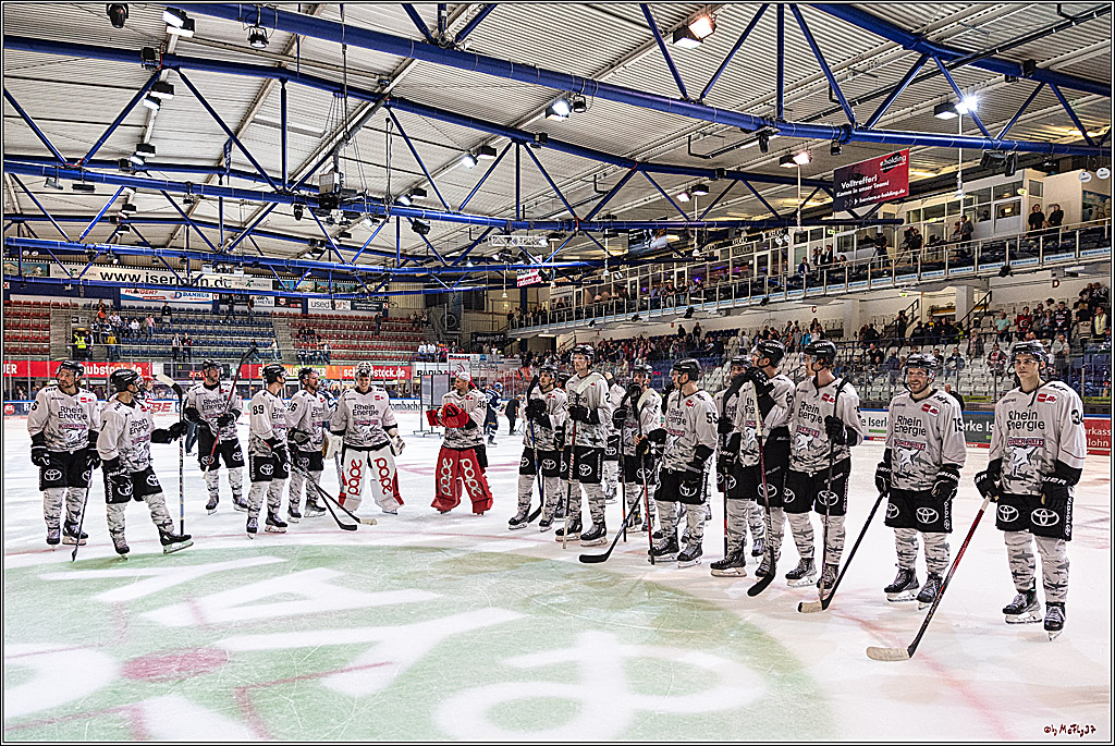 PENNY DEL 1 Iserlohn Roosters - Koelner Haie; Koeln, 28.09.2023