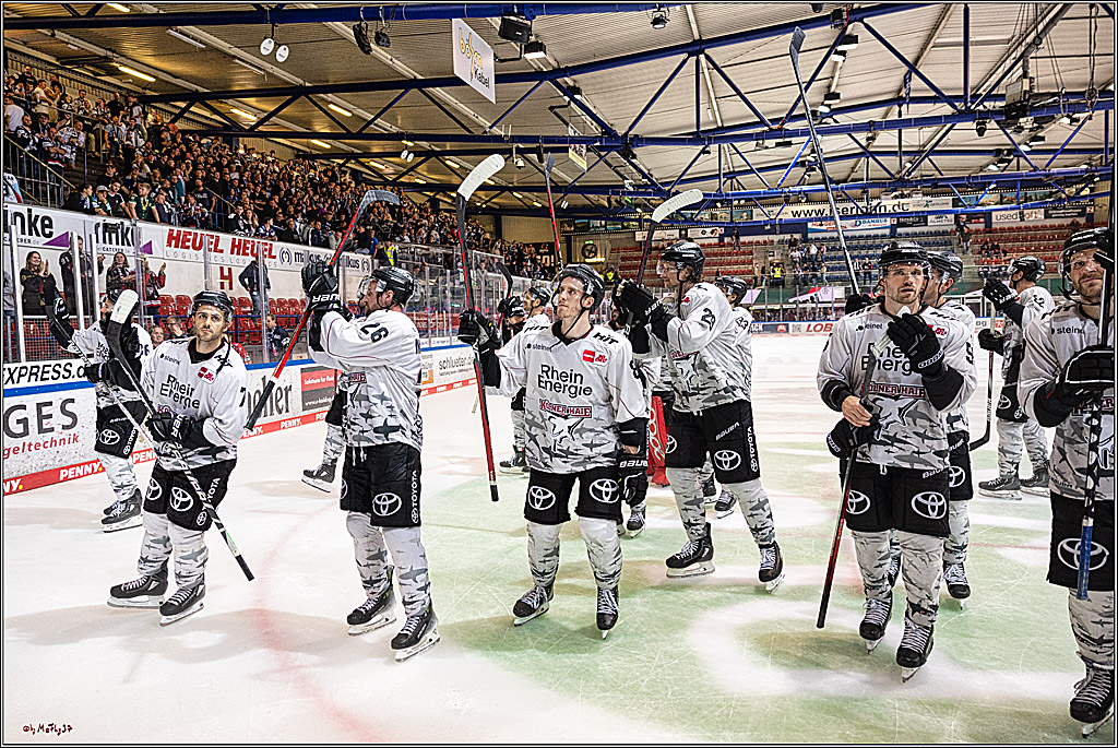 PENNY DEL 1 Iserlohn Roosters - Koelner Haie; Koeln, 28.09.2023