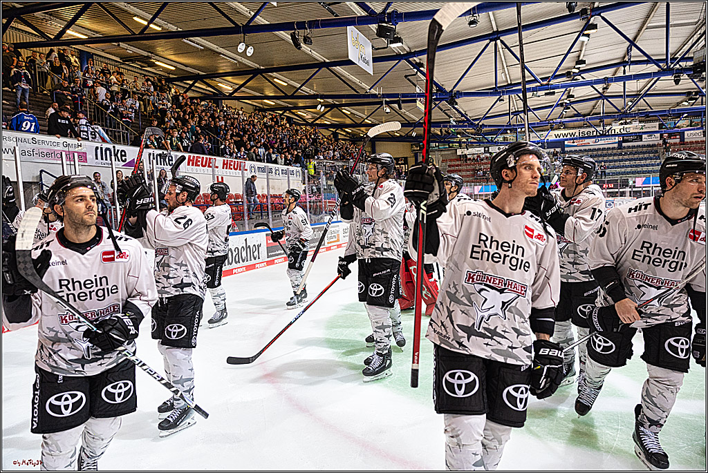 PENNY DEL 1 Iserlohn Roosters - Koelner Haie; Koeln, 28.09.2023