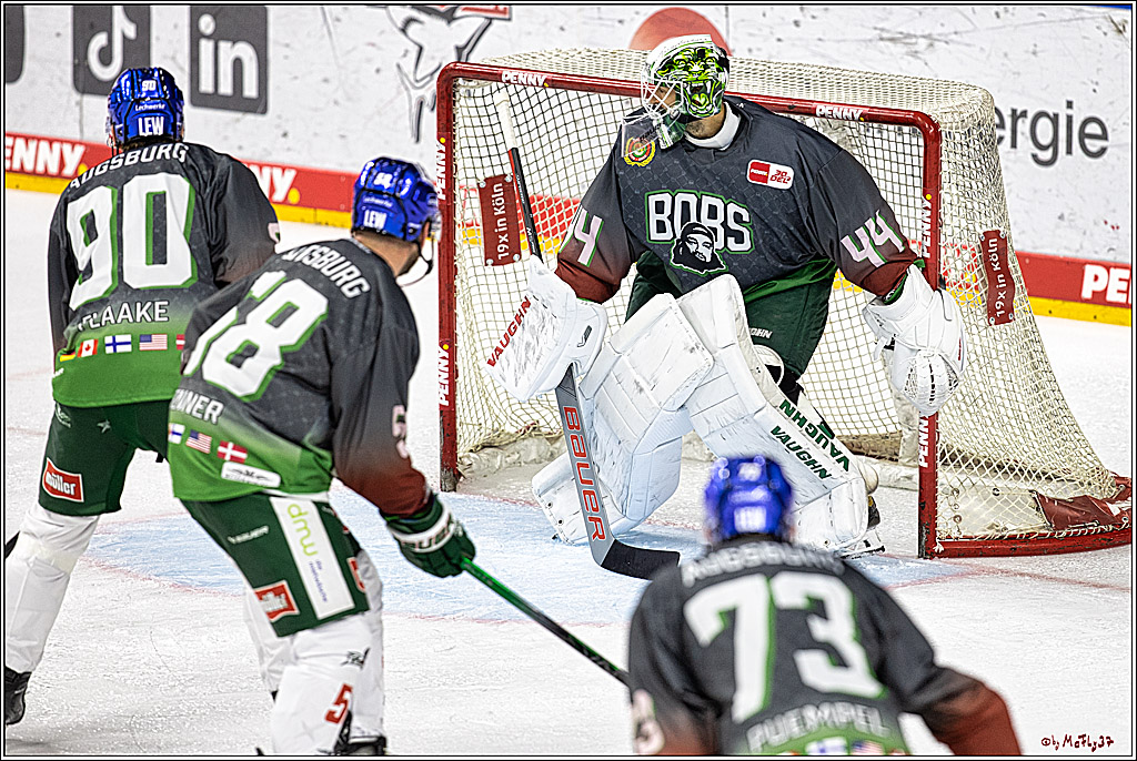 PENNY DEL 1. Koelner Haie - Augsburger Panther; Koeln, 03.10.2023