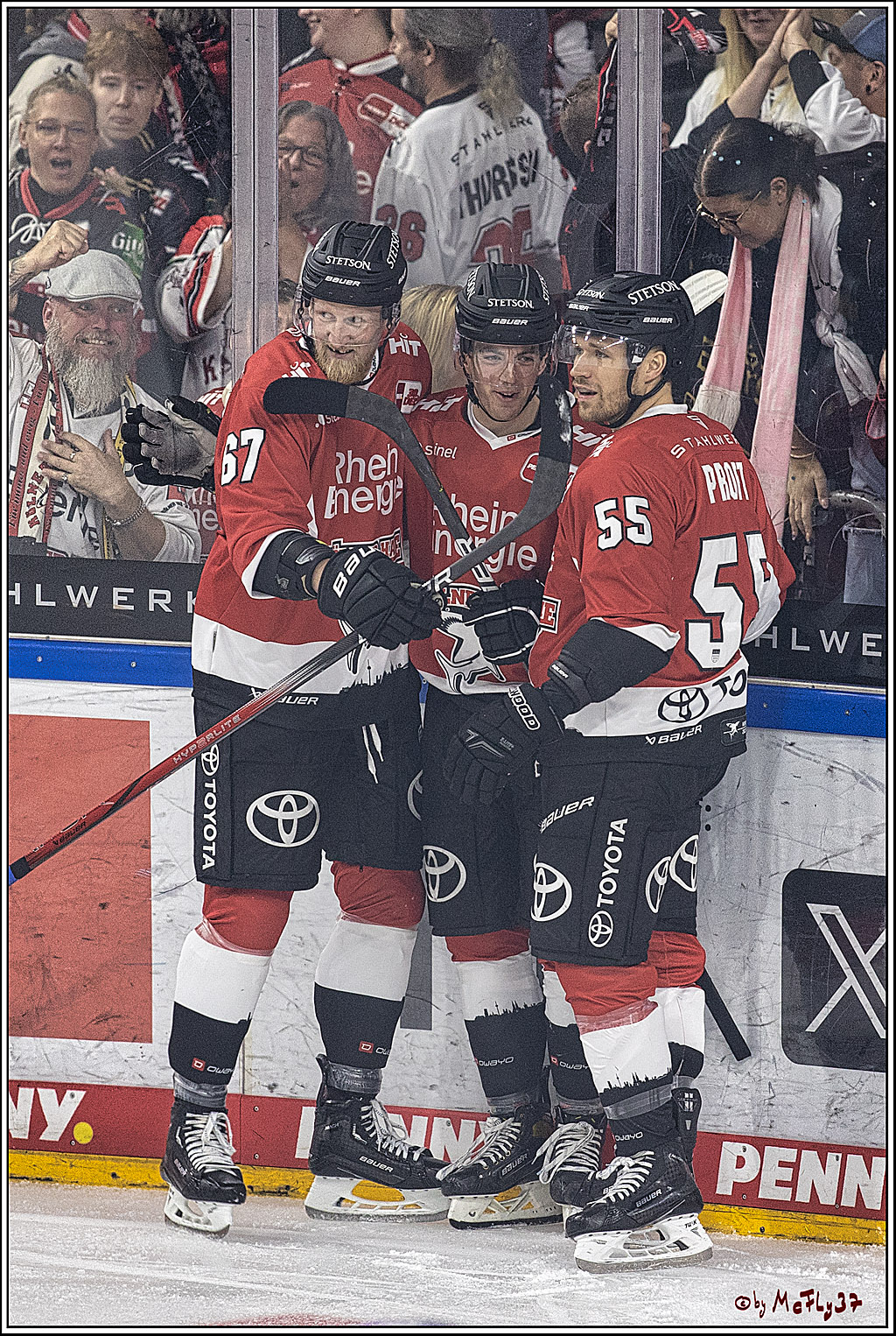 PENNY DEL 1. Koelner Haie - Augsburger Panther; Koeln, 03.10.2023