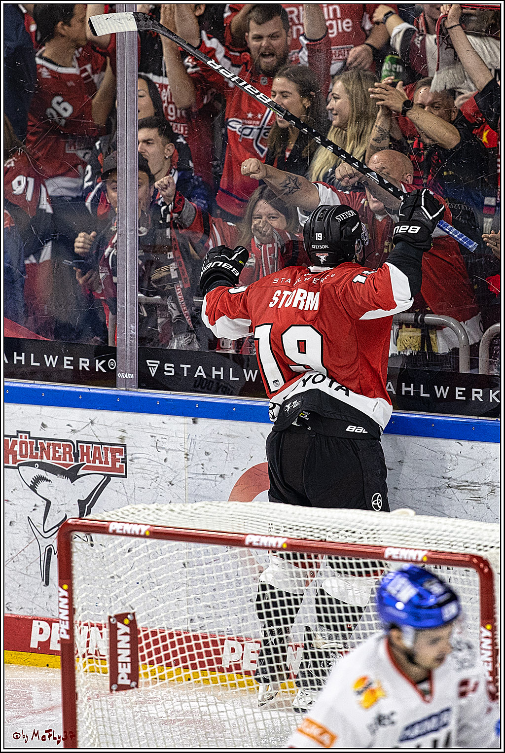 PENNY DEL 1. Koelner Haie - Augsburger Panther; Koeln, 03.10.2023