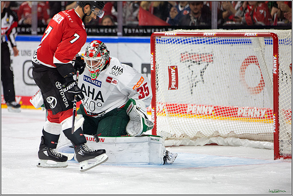 PENNY DEL; Koelner Haie- AEV Augsburg; Koeln, 03.10.2023