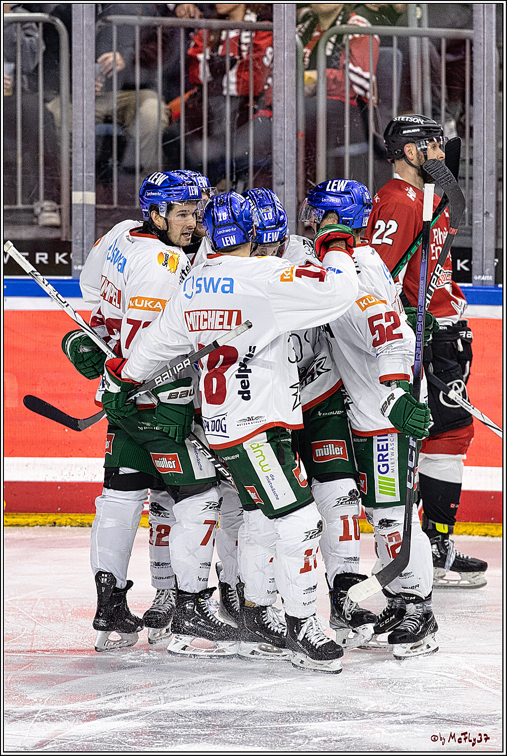 PENNY DEL 1. Koelner Haie - Augsburger Panther; Koeln, 19.11.2023