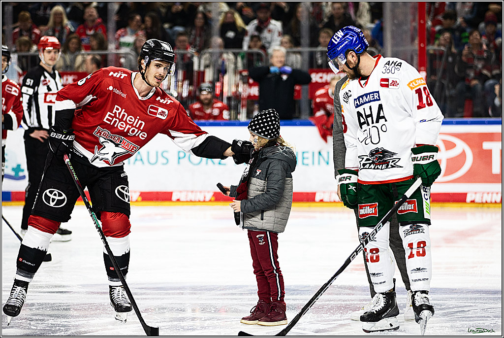PENNY DEL; Koelner Haie-Augsburger Panthers; Koeln, 19.11.2023