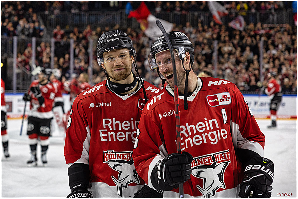 PENNY DEL 1. Koelner Haie - Augsburger Panther; Koeln, 19.11.2023