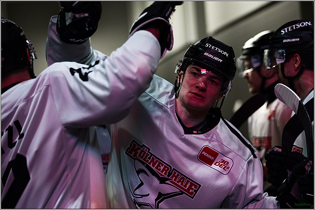 PENNY DEL; Duesseldorfer EG- Koelner Haie; Duesseldorf, 03.12.2023