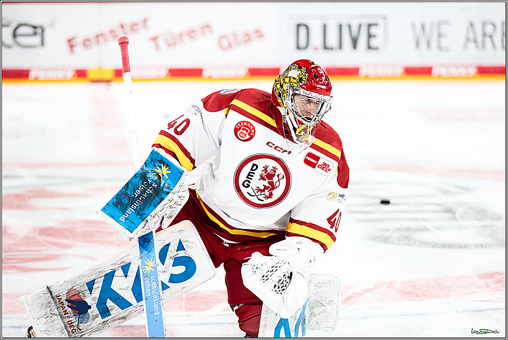 PENNY DEL; Duesseldorfer EG- Koelner Haie; Duesseldorf, 03.12.2023