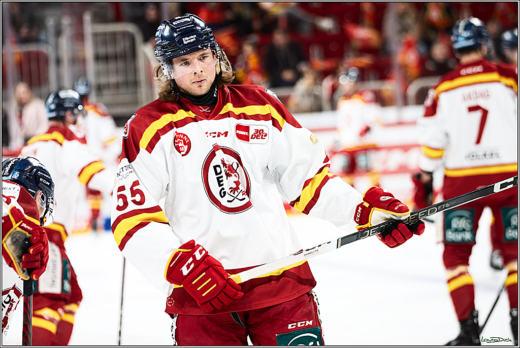 PENNY DEL; Duesseldorfer EG- Koelner Haie; Duesseldorf, 03.12.2023