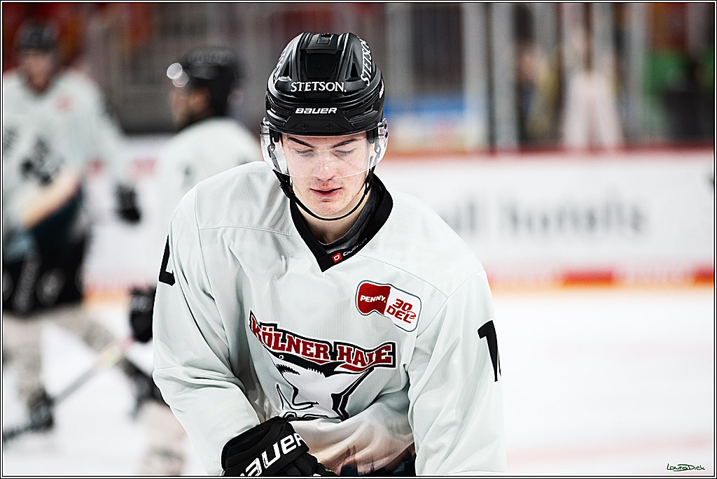 PENNY DEL; Duesseldorfer EG- Koelner Haie; Duesseldorf, 03.12.2023