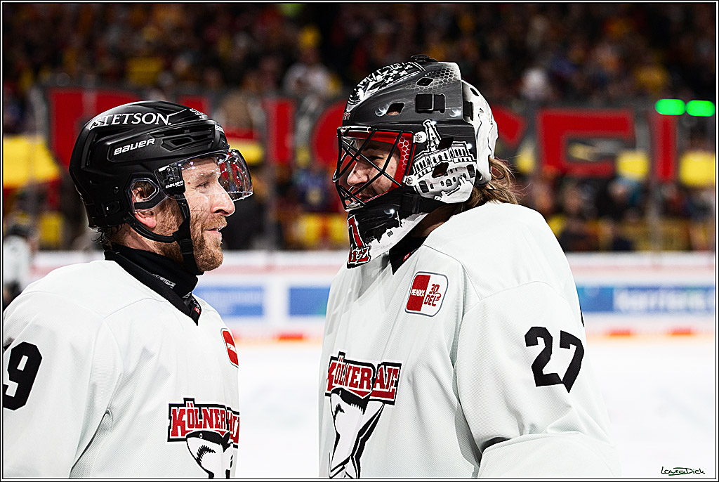 PENNY DEL; Duesseldorfer EG- Koelner Haie; Duesseldorf, 03.12.2023
