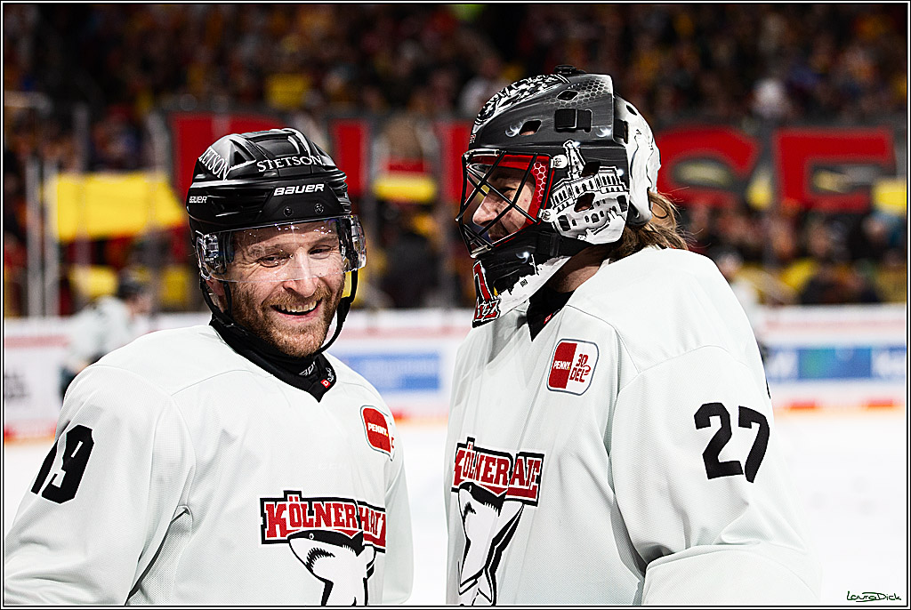 PENNY DEL; Duesseldorfer EG- Koelner Haie; Duesseldorf, 03.12.2023