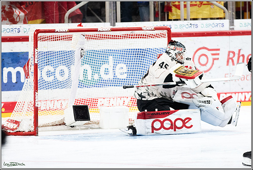 PENNY DEL; Duesseldorfer EG- Koelner Haie; Duesseldorf, 03.12.2023