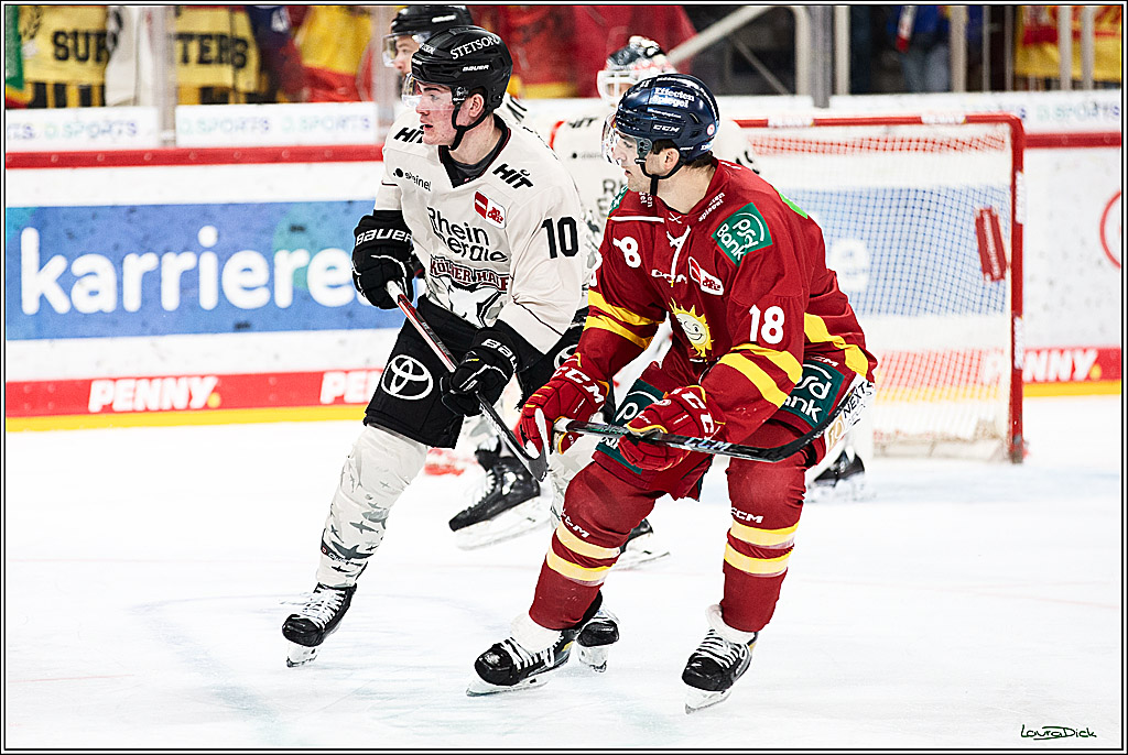 PENNY DEL; Duesseldorfer EG- Koelner Haie; Duesseldorf, 03.12.2023