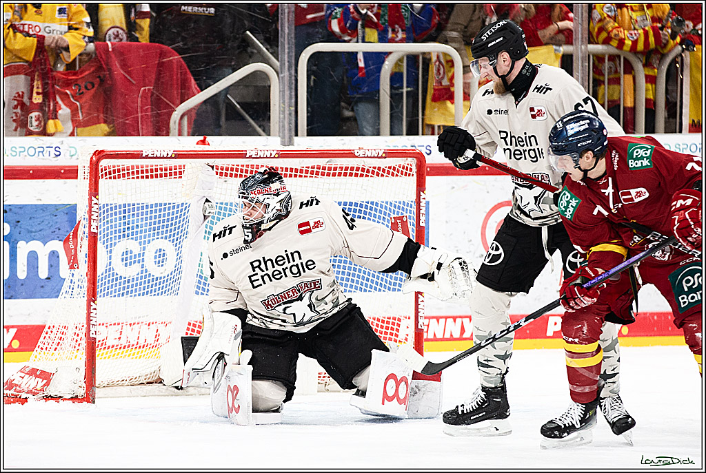 PENNY DEL; Duesseldorfer EG- Koelner Haie; Duesseldorf, 03.12.2023