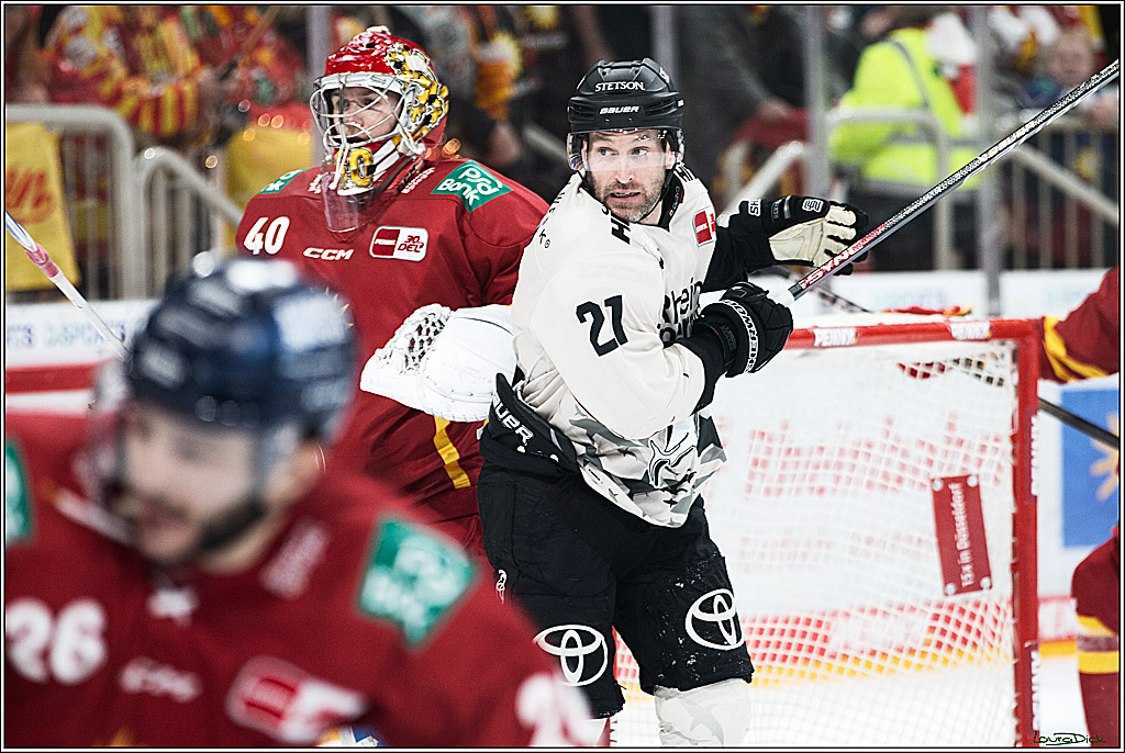 PENNY DEL; Duesseldorfer EG- Koelner Haie; Duesseldorf, 03.12.2023