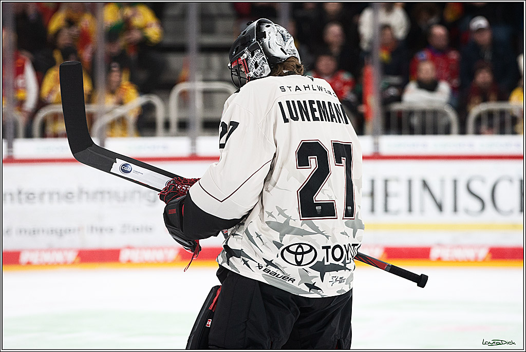 PENNY DEL; Duesseldorfer EG- Koelner Haie; Duesseldorf, 03.12.2023